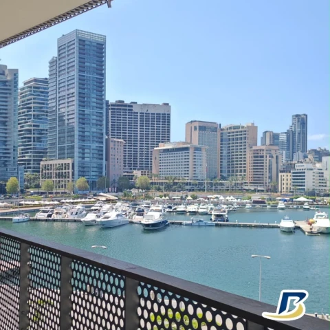 Waterfront Marina View apartment for rent in Downtown - Beirut - Lebanon