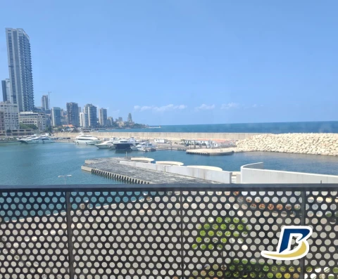 Waterfront Marina View apartment for rent in Downtown - Beirut - Lebanon