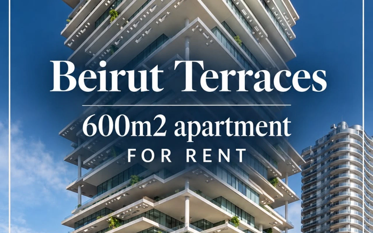 600m2 apartment for rent in Beirut Terraces